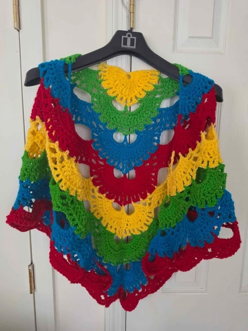 Handmade Crochet Virus Shawl